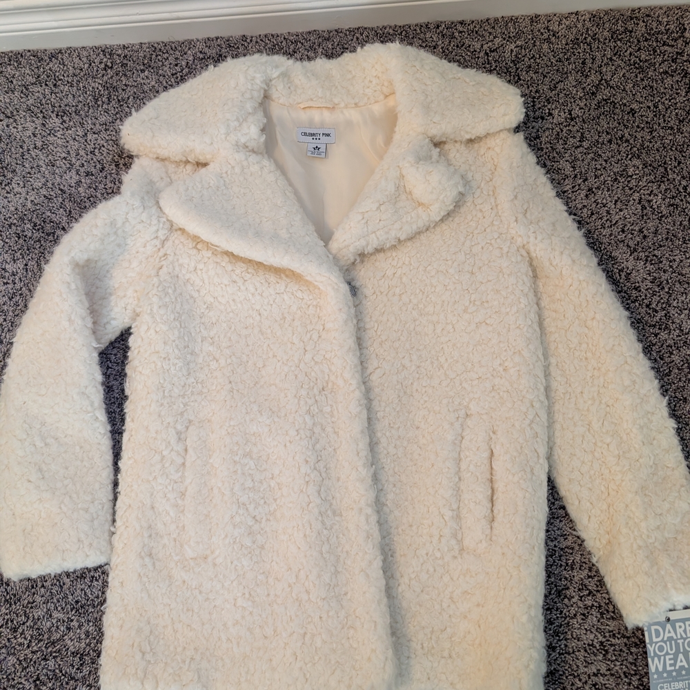 Cozy White Sherpa Jacket